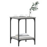 Mesa de centro madera de ingeniería gris Sonoma 40x40x55 cm 3