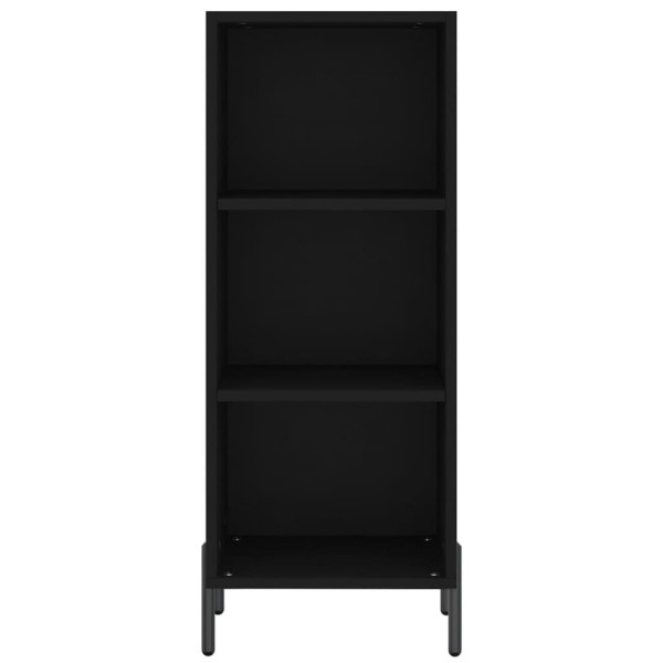 Aparador 34.5x32.5x90 cm madeira processada preto M 4