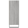 Estantería madera de ingeniería gris Sonoma 69.5x32.5x90 cm 5