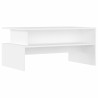 Mesa de centro 90x55x42.5 cm derivados de madeira branco 2