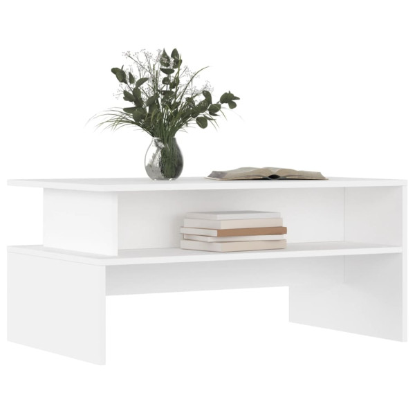 Mesa de centro 90x55x42.5 cm derivados de madeira branco M 3