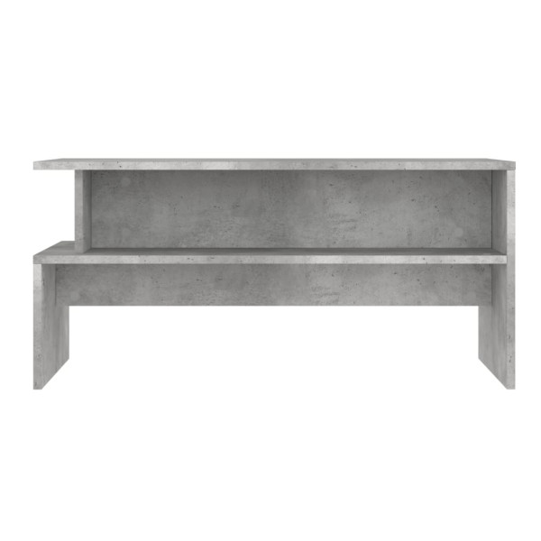 Mesa de centro 90x55x42.5 cm derivados de madeira cinza cimento M 4