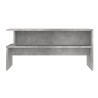 Mesa de centro madera de ingeniería gris hormigón 90x55x42.5 cm 4