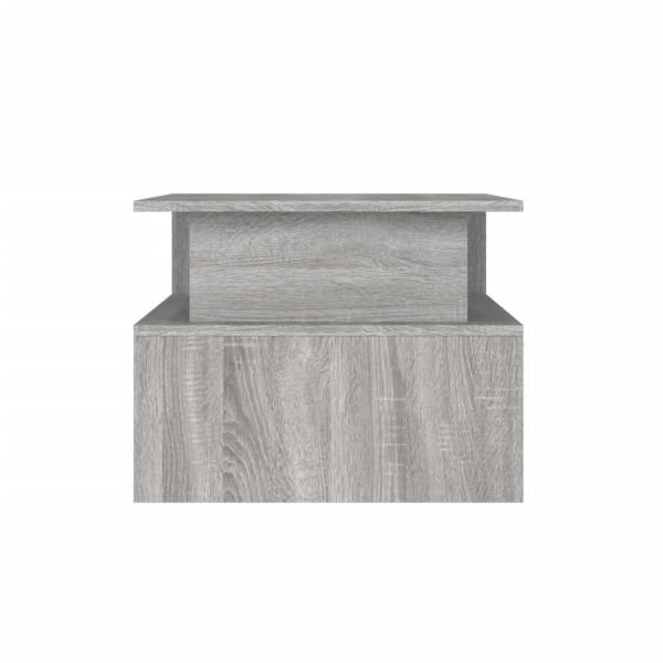 Mesa de centro madera de ingeniería gris Sonoma 90x55x42.5 cm M 5