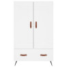 Aparador alto 69.5x31x115 cm derivados de madeira branco 5