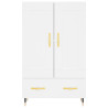 Aparador alto 69.5x31x115 cm derivados de madeira branco 5
