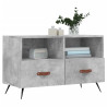 Mueble para TV madera contrachapada gris hormigón 80x36x50 cm 3