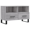 Mueble de TV madera de ingeniería gris Sonoma 80x36x50 cm 2