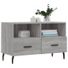 Mueble de TV madera de ingeniería gris Sonoma 80x36x50 cm 3