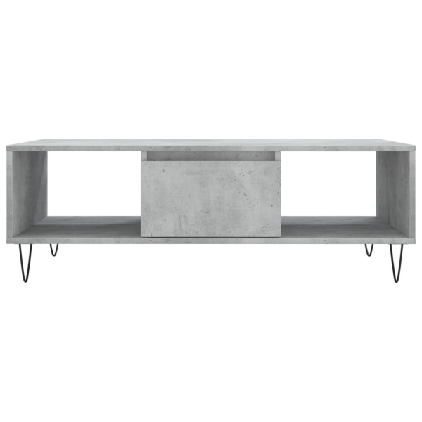 Mesa de centro 104x60x35cm derivados de madeira cinzento sonoma M 5
