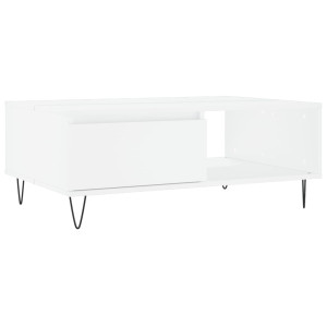 Mesa de centro 90x60x35 cm derivados de madeira branco H