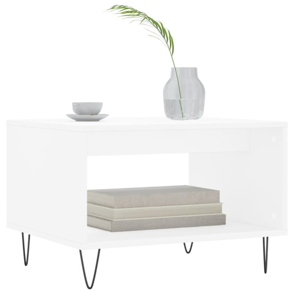 Mesa de centro 60x50x40 cm derivados de madeira branco M 3