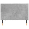 Mesa de centro madera de ingeniería gris hormigón 60x50x40 cm 5