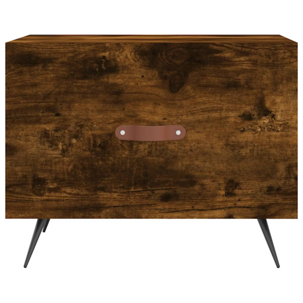 Mesa de centro 50x50x40 cm derivados de madeira carvalho fumado M 5