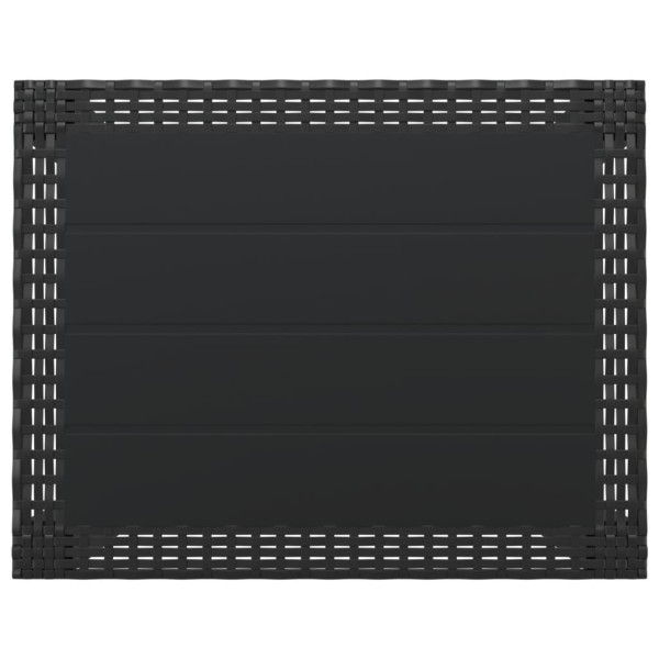 Mesa de jardim 59x47x40 cm PP antracite M 5