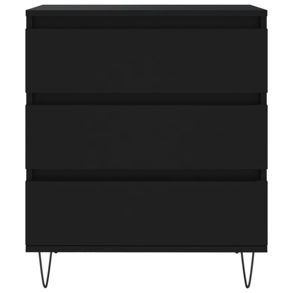 Aparador 60x35x70 cm derivados de madeira preto M 5