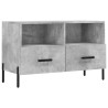 Mueble para TV madera contrachapada gris hormigón 80x36x50 cm 2