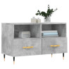 Mueble para TV madera contrachapada gris hormigón 80x36x50 cm 3