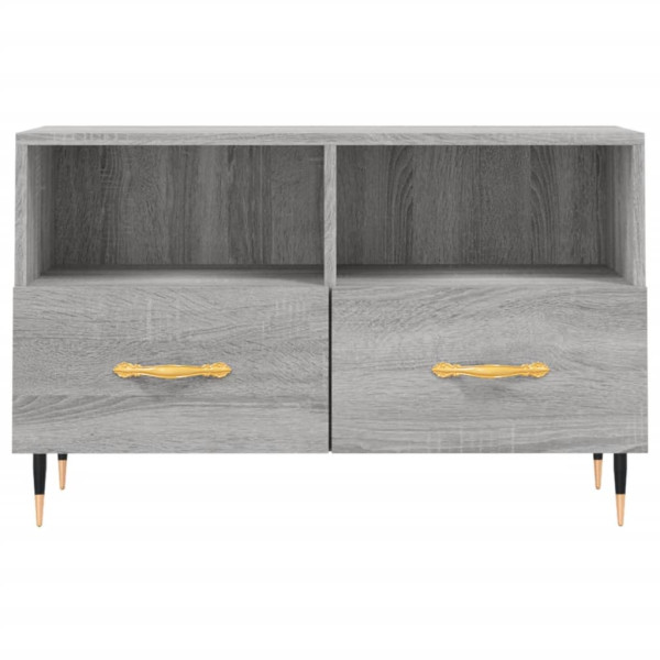 Móvel de TV 80x36x50 cm derivados de madeira cinzento sonoma M 5