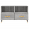 Mueble de TV madera de ingeniería gris Sonoma 80x36x50 cm 5
