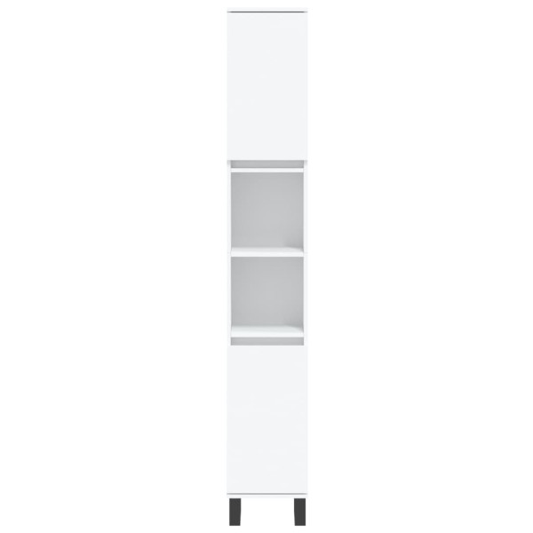 Armário casa de banho 30x30x190 cm derivados de madeira branco M 5