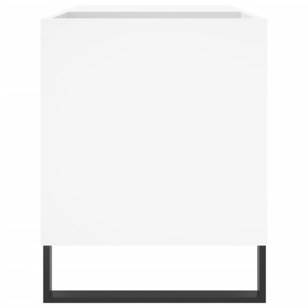 Armário para discos 85x38x48 cm derivados de madeira branco M 5