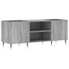 Mueble para discos madera contrachapada gris sonoma 121x38x48cm 2