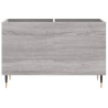 Mueble discos madera contrachapada gris sonoma 74.5x38x48 cm 4
