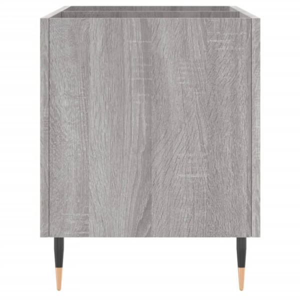 Mueble discos madera contrachapada gris sonoma 74.5x38x48 cm M 5