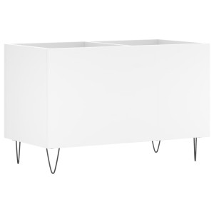 Armário para discos 74.5x38x48 cm derivados de madeira branco H