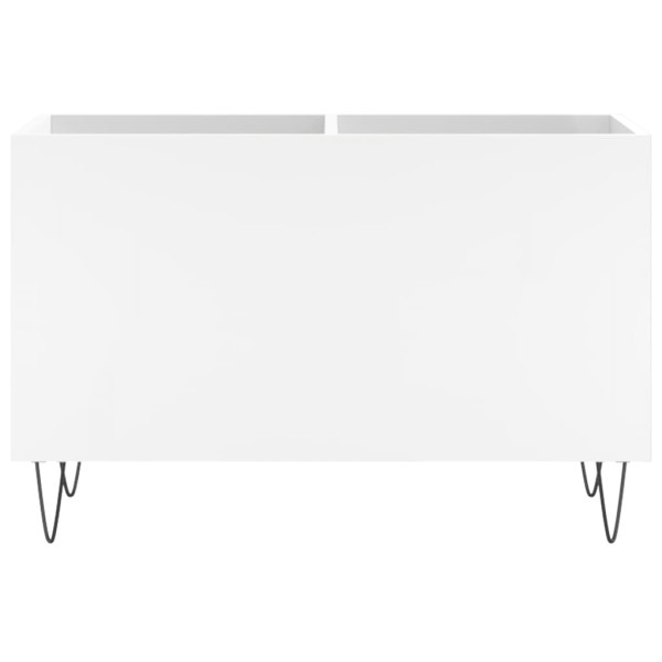 Armário para discos 74.5x38x48 cm derivados de madeira branco M 4