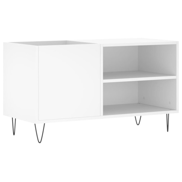 Armário para discos 85x38x48 cm derivados de madeira branco M 2