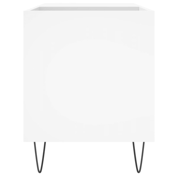 Armário para discos 85x38x48 cm derivados de madeira branco M 5
