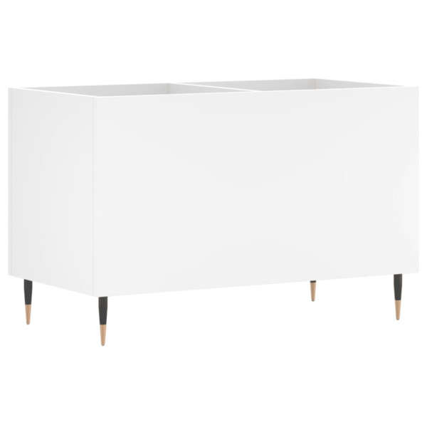 Armário para discos 74.5x38x48 cm derivados de madeira branco M 2