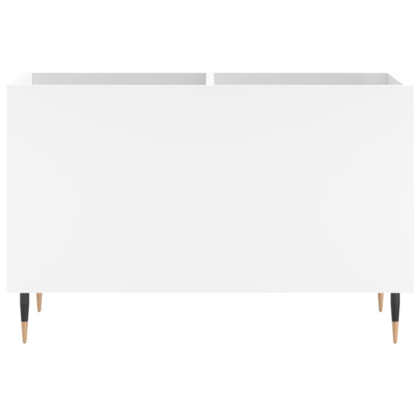 Armário para discos 74.5x38x48 cm derivados de madeira branco M 4