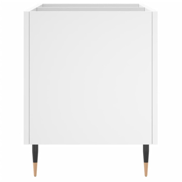 Armário para discos 74.5x38x48 cm derivados de madeira branco M 5