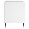 Mueble para discos madera contrachapada blanco 74.5x38x48 cm 5