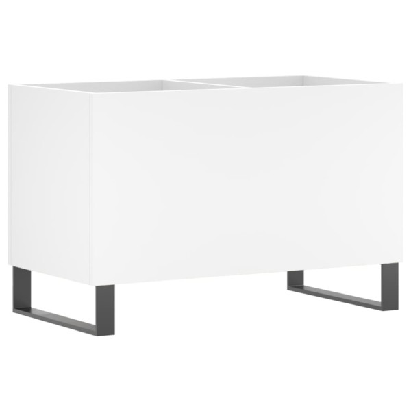 Armário para discos 74.5x38x48 cm derivados de madeira branco M 2