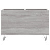 Mueble discos madera contrachapada gris sonoma 74.5x38x48 cm 4