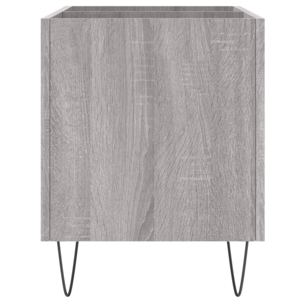 Mueble discos madera contrachapada gris sonoma 74.5x38x48 cm M 5