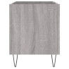 Mueble discos madera contrachapada gris sonoma 74.5x38x48 cm 5