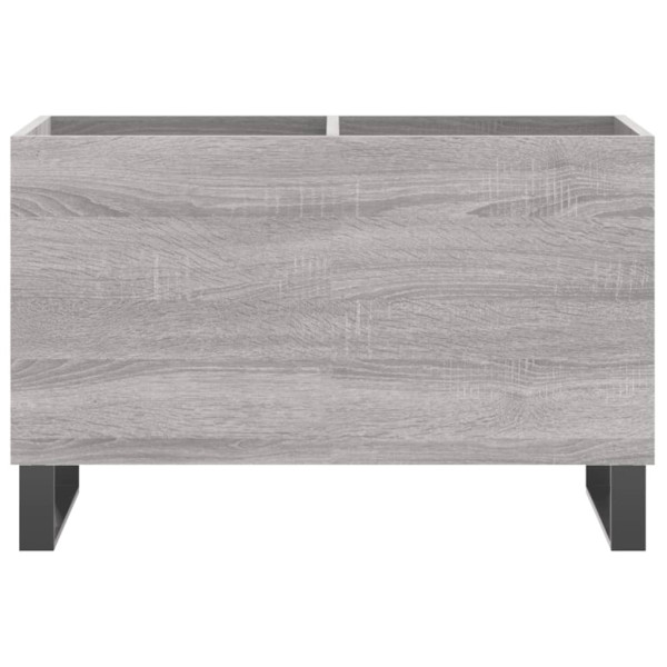 Mueble discos madera contrachapada gris sonoma 74.5x38x48 cm M 4