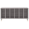 Mueble para discos madera contrachapada gris Sonoma 100x38x48cm 4