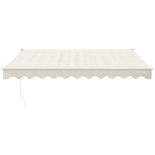 Toldo retrátil automático 3.5x2.5 m cor creme M 3