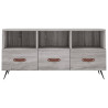 Móvel de TV 102x36x50 cm derivados de madeira cinzento sonoma 5