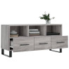 Mueble de TV madera de ingeniería gris Sonoma 102x36x50 cm 4
