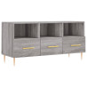 Mueble de TV madera de ingeniería gris Sonoma 102x36x50 cm 2