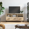 Mueble de TV madera de ingeniería roble Sonoma 102x36x50 cm 1