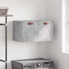 Armario de pared madera ingeniería gris hormigón 60x36.5x35 cm 1