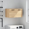 Armario de pared madera ingeniería roble Sonoma 60x36.5x35 cm 1